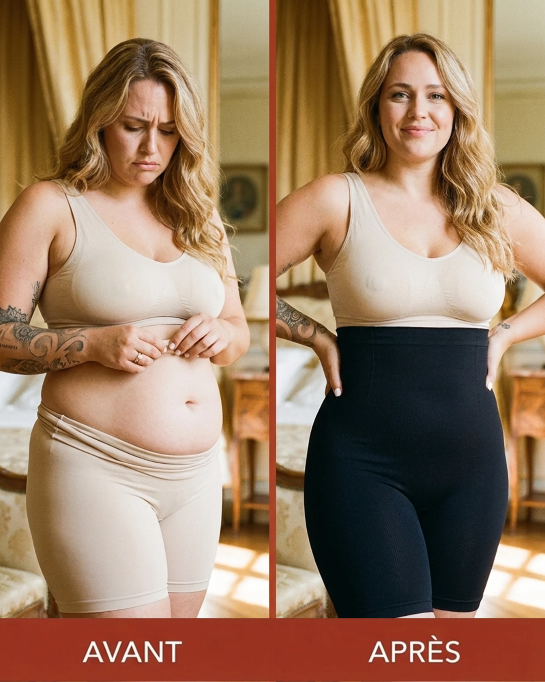 Shorty gainant taille haute TailleFit – vue 4