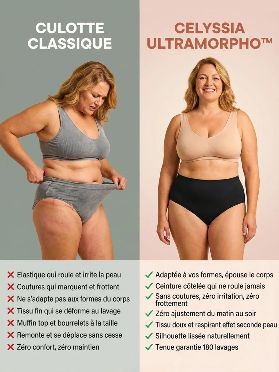 Culotte gainante grande taille UltraMorpho – vue 12