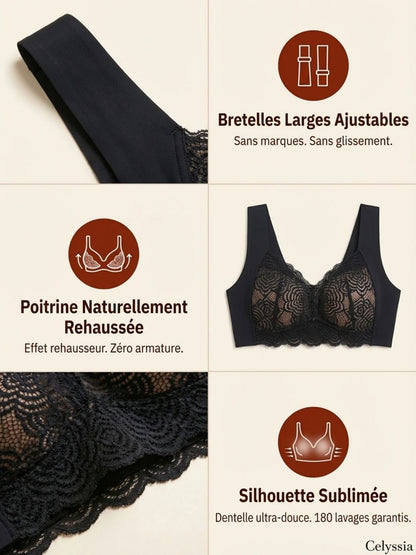 Soutien-gorge dentelle sans armature LaceLift – vue 21