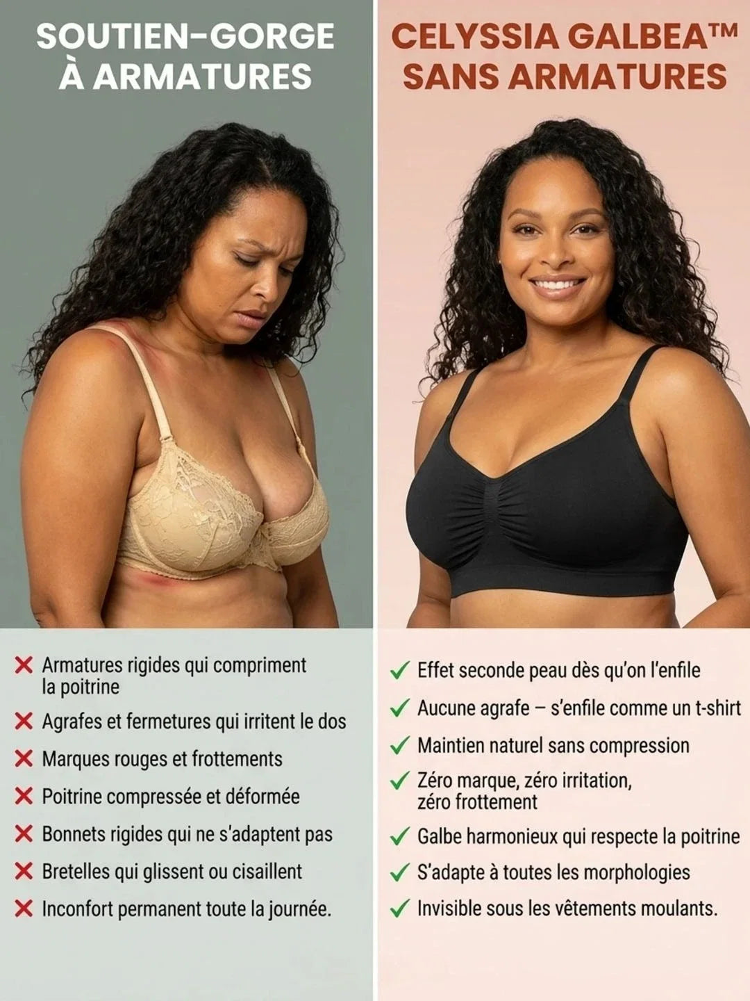 Soutien-gorge effet seconde peau Galbea – vue 21