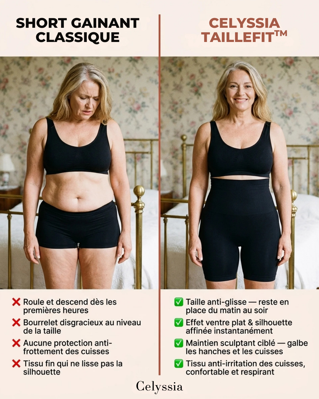 Shorty gainant taille haute TailleFit – vue 14