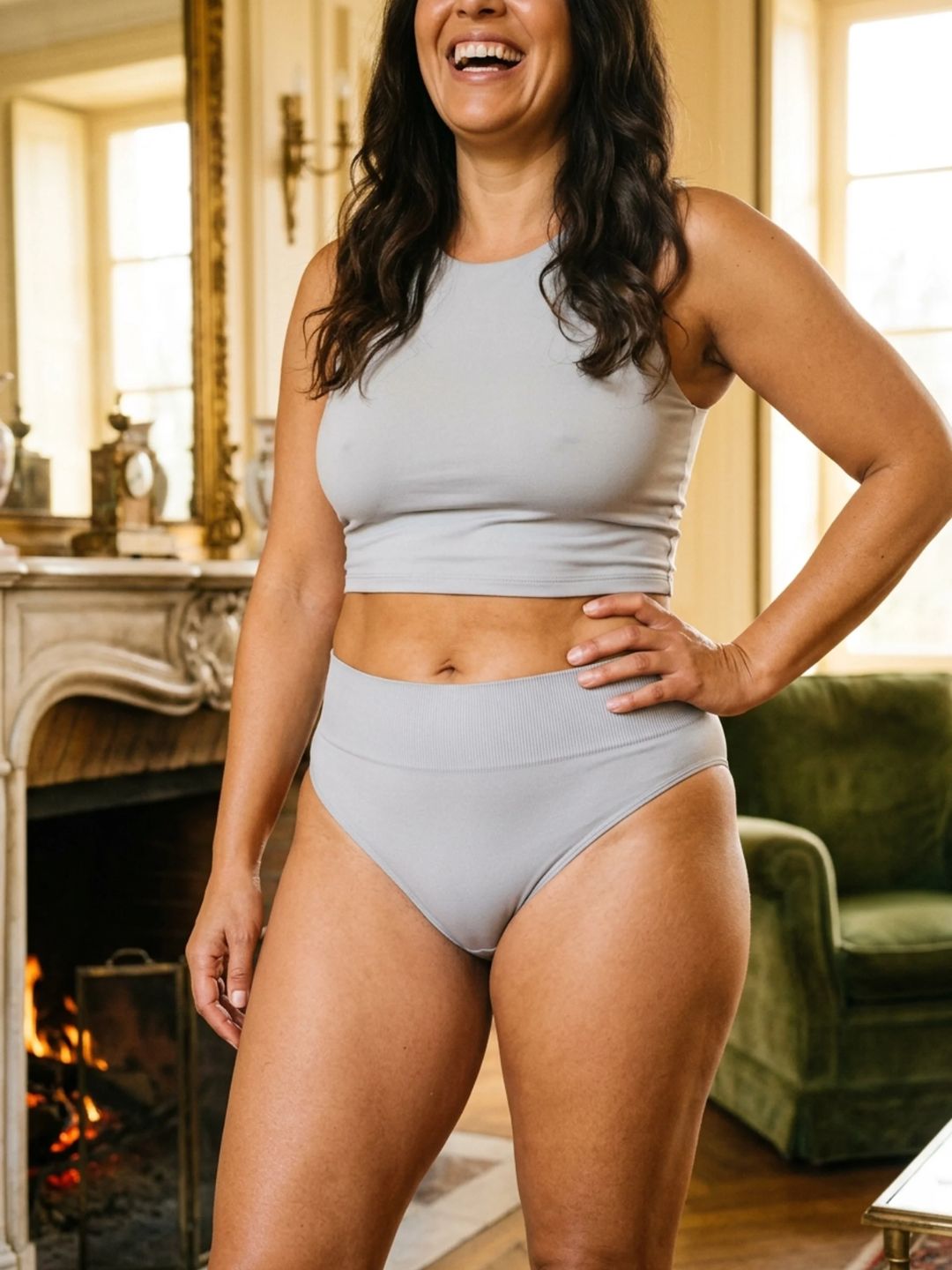 Culotte taille haute douce CalmFit – vue 17