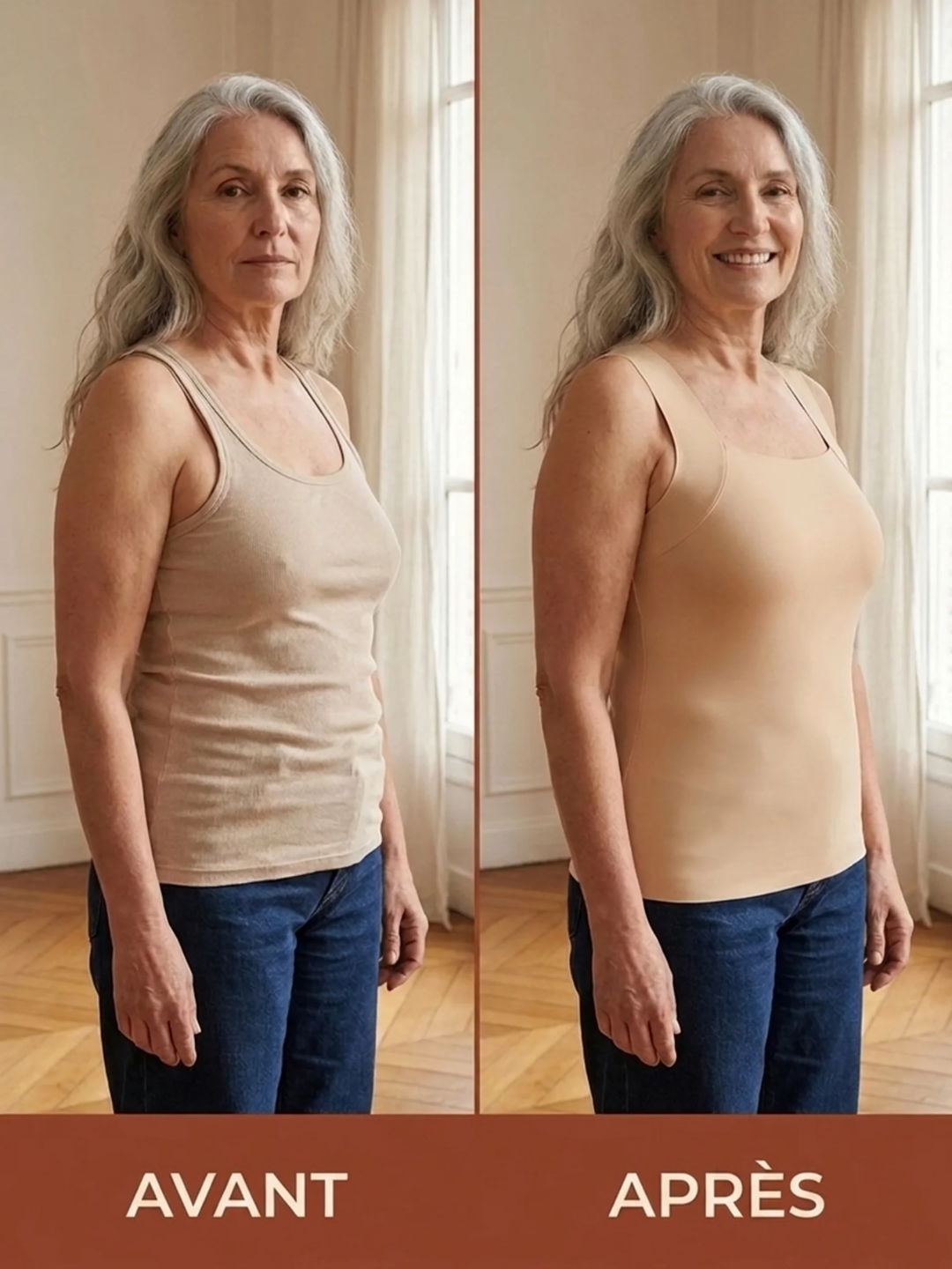Débardeur gainant avec maintien TrueLift – vue 20