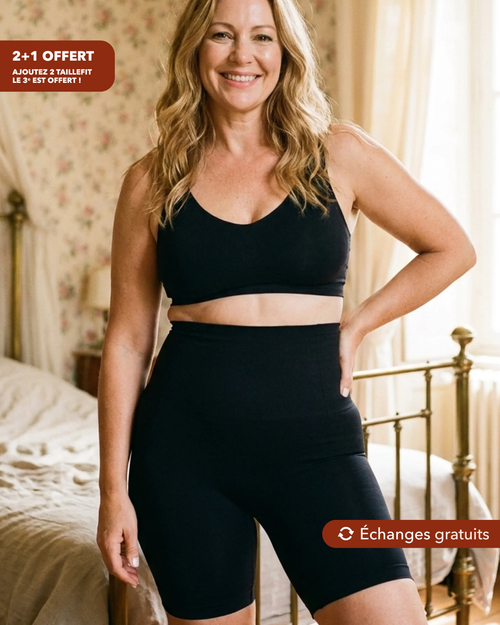 Shorty gainant taille haute TailleFit – vue 1