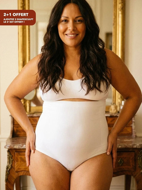 Culotte gainante taille haute ShapeSculpt – vue 1
