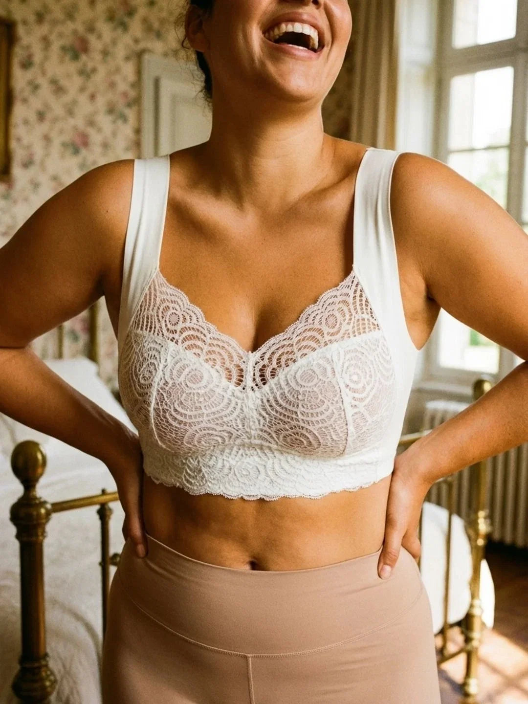 Soutien-gorge dentelle sans armature LaceLift – vue 4