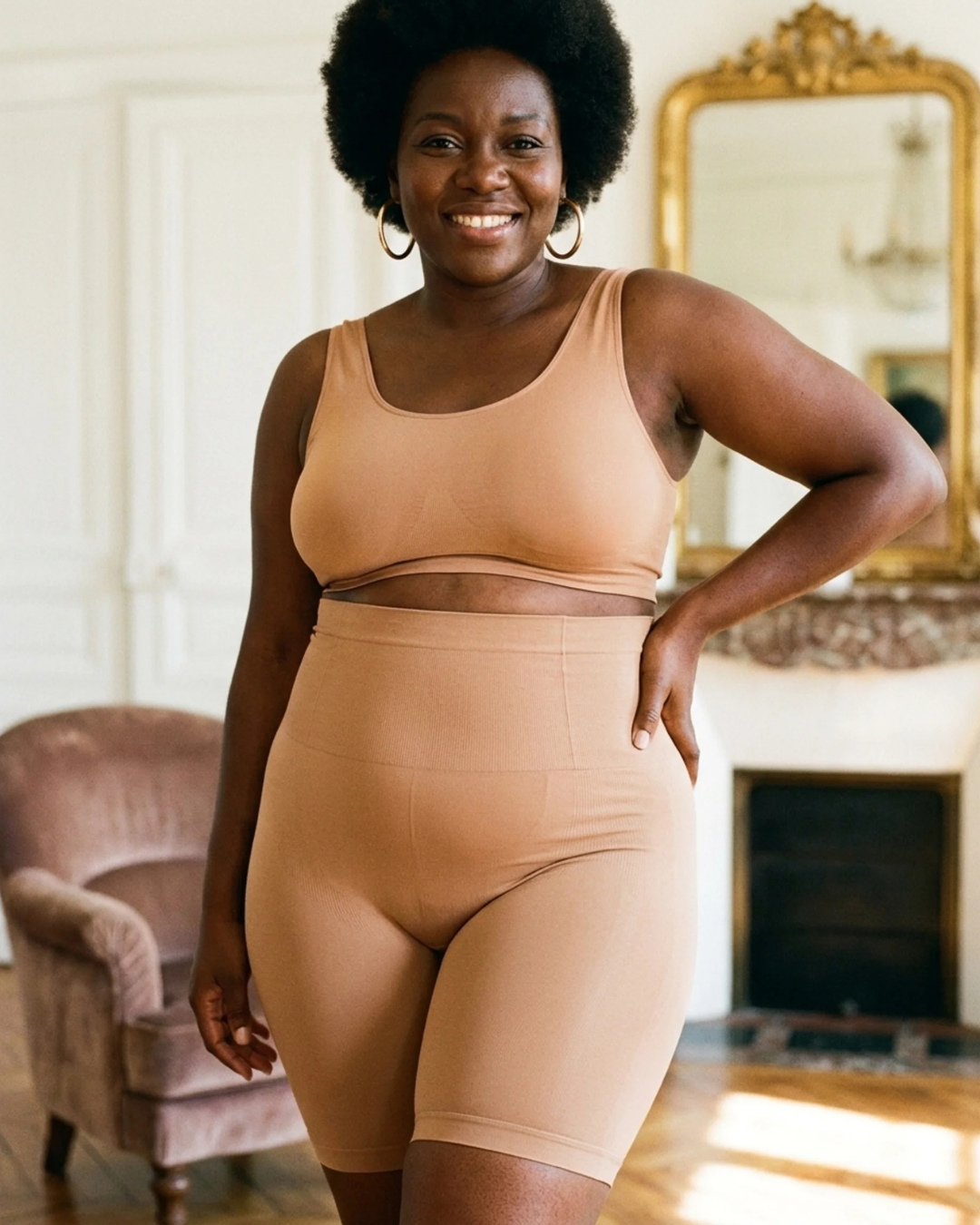 Shorty gainant taille haute TailleFit – vue 6