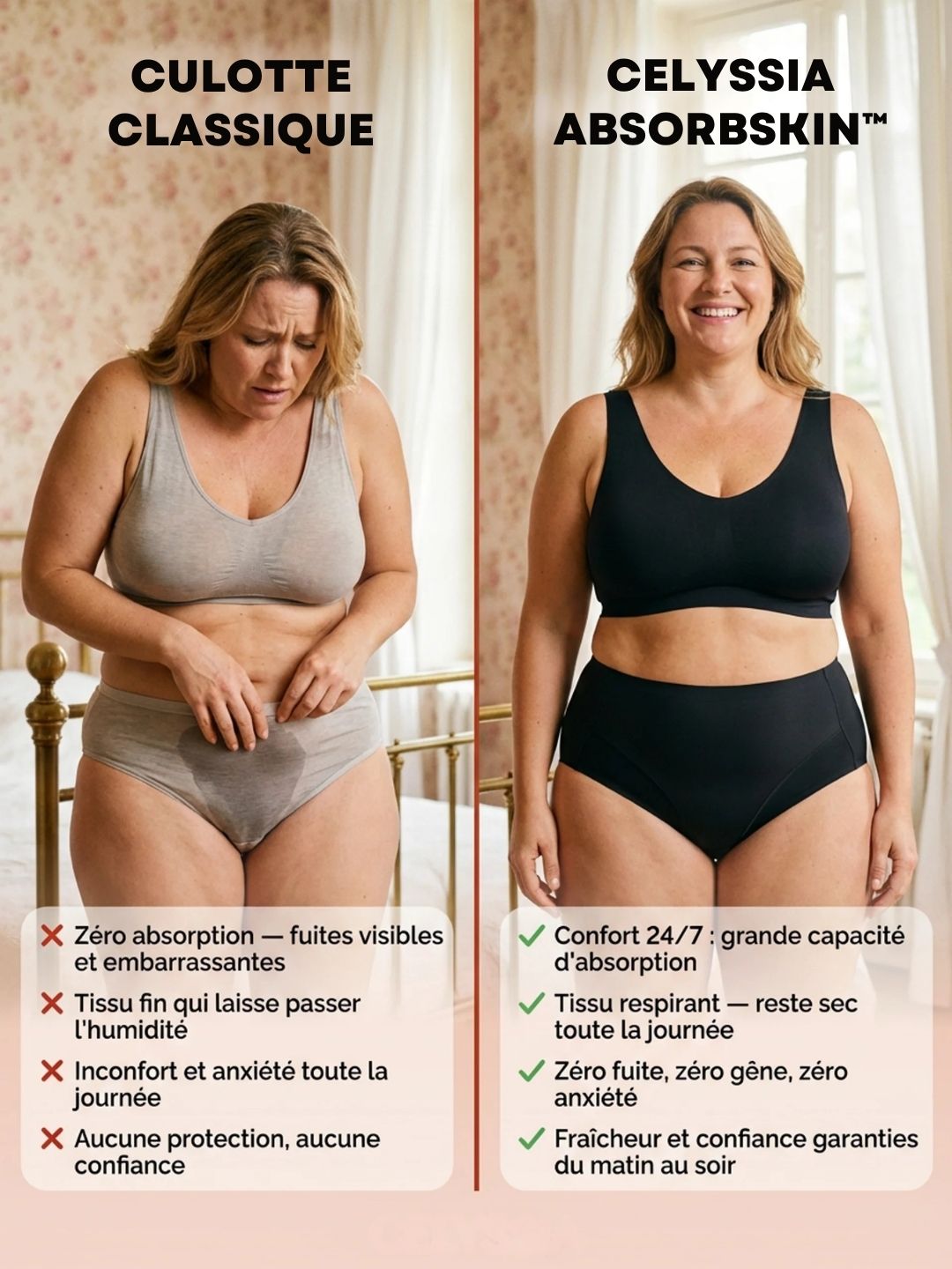 Culotte absorbante femme AbsorbSkin – vue 5