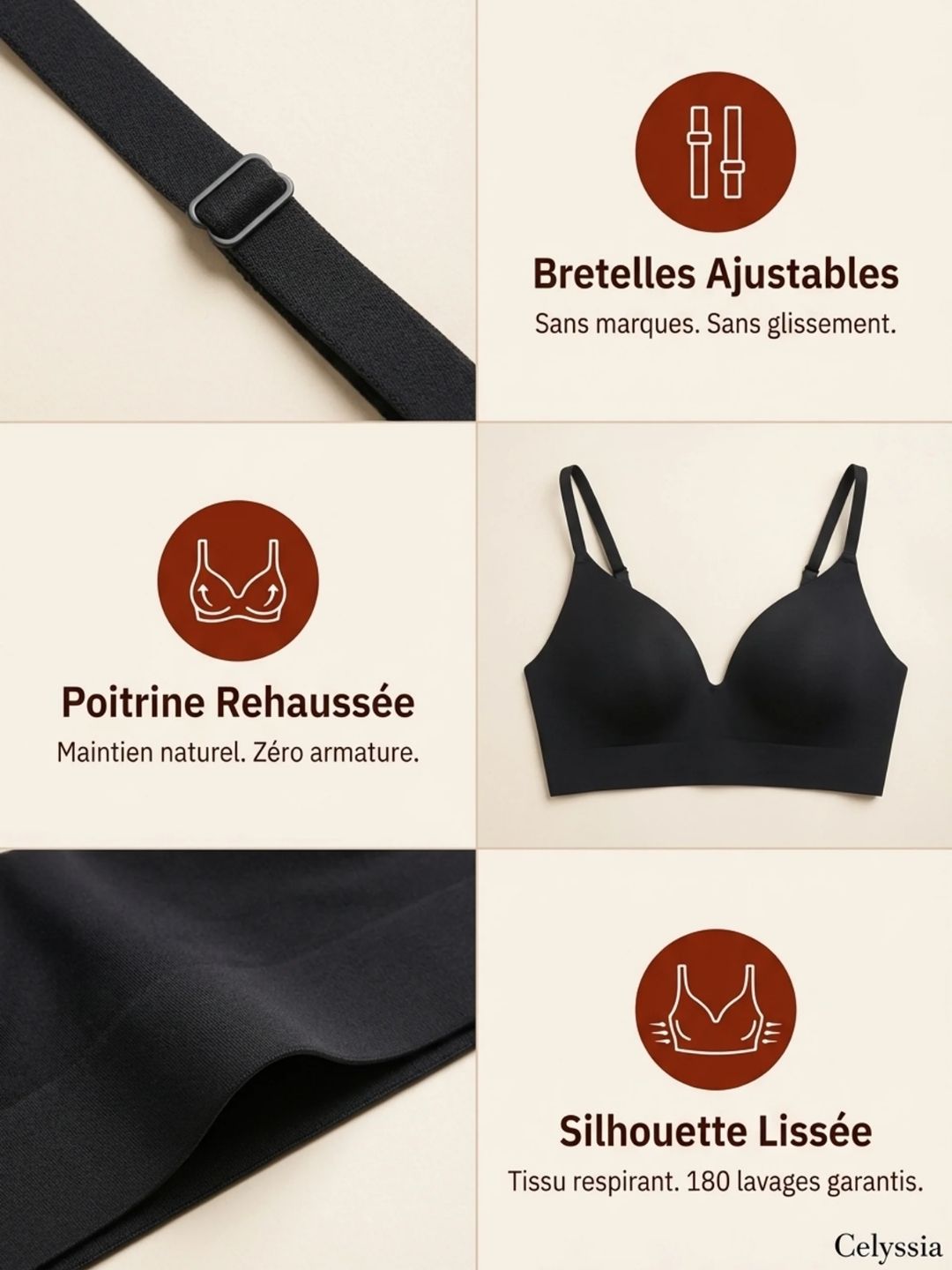 Soutien-gorge forte poitrine ShapeLift – vue 11